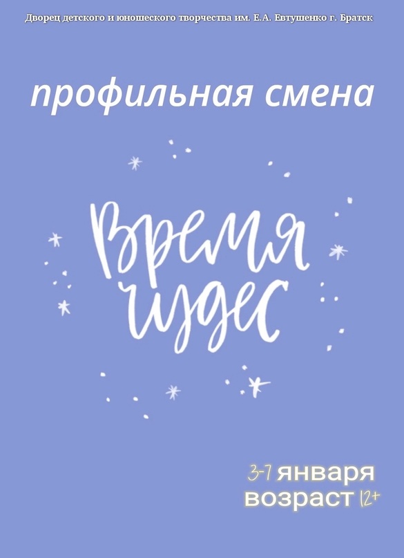 Профильная смена